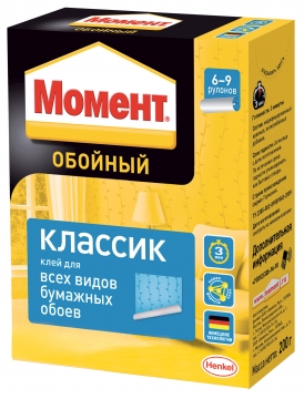 Обойный клей МОМЕНТ Классик 200гр