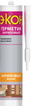 Герметик "ЭКОН" акриловый морозостойкий. 420г 