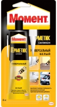 Герметик силиконовый Момент Универсальный 85мл(белый)