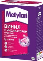 Обойный клей METYLAN винил премиум с индикатором 150г