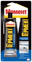 Момент Гермент герметик силиконовый Санитарный прозрачный 85 мл